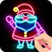 Draw Glow Christmas - Intelligent APK Download