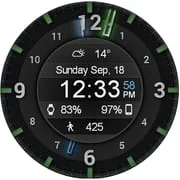 Galaxy Glow HD Watch Face - Intelligent APK Download