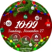 Christmas Lights Watch Face - Intelligent APK Download