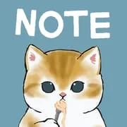 Notepad Cute Cats by mofusand - Intelligent APK Download