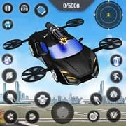 Flying Car Robot Shooting Game - Intelligent APK Download