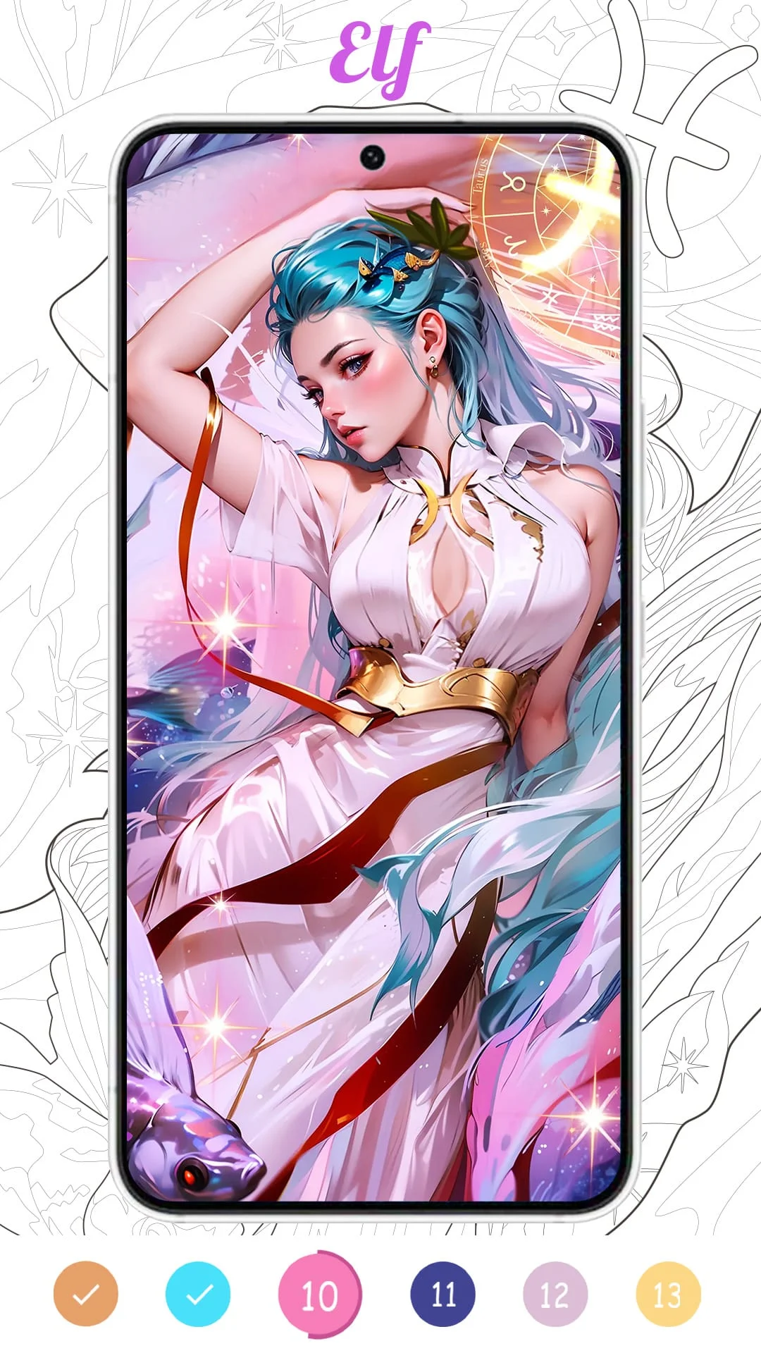 Color Spark Color By Number Screenshot 1