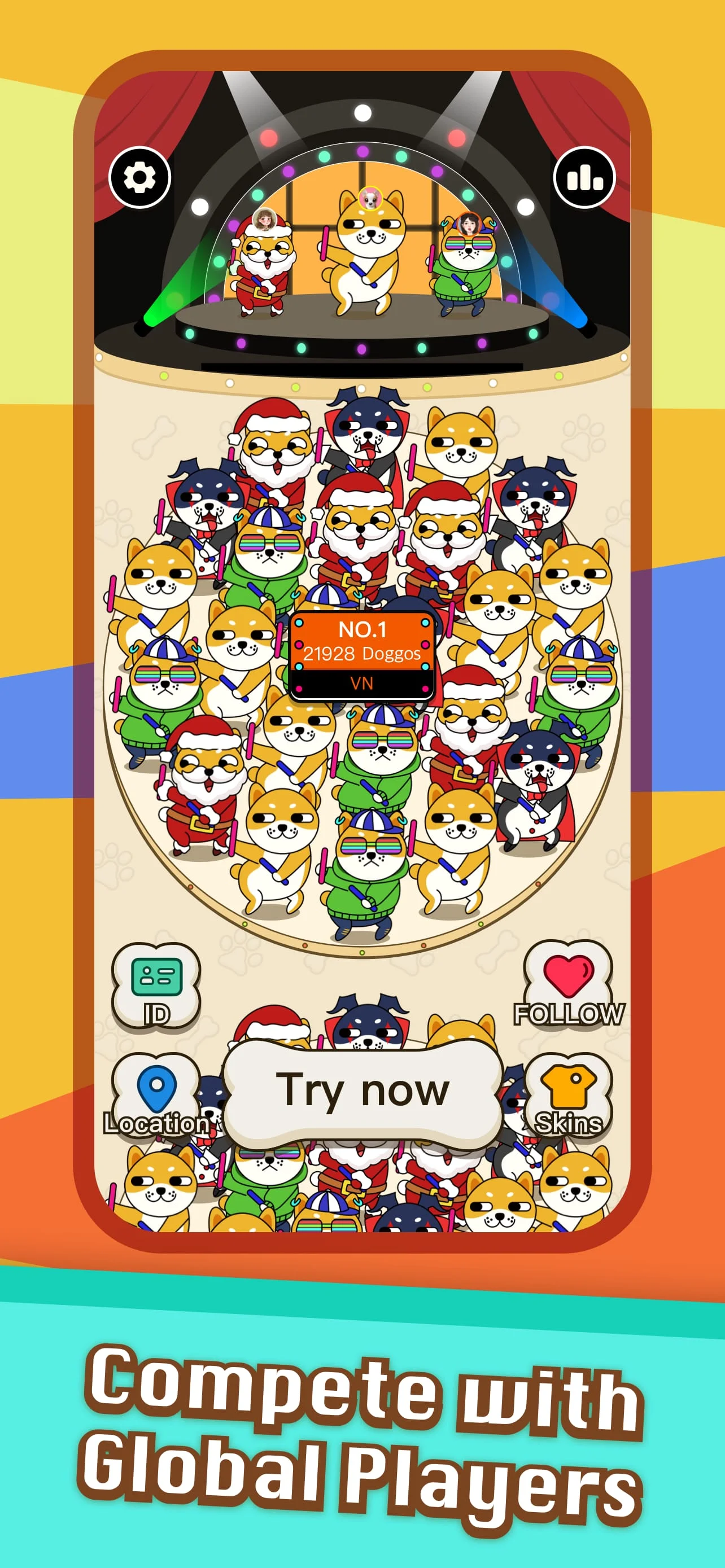 Doggo Go - Meme, Match 3 Tiles Screenshot 2