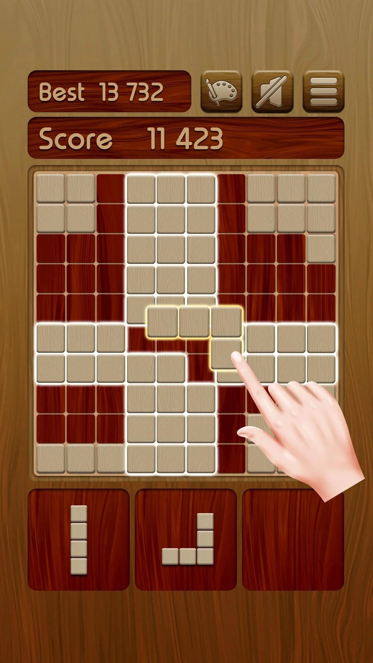 Woody Block Puzzle ® Screenshot 1