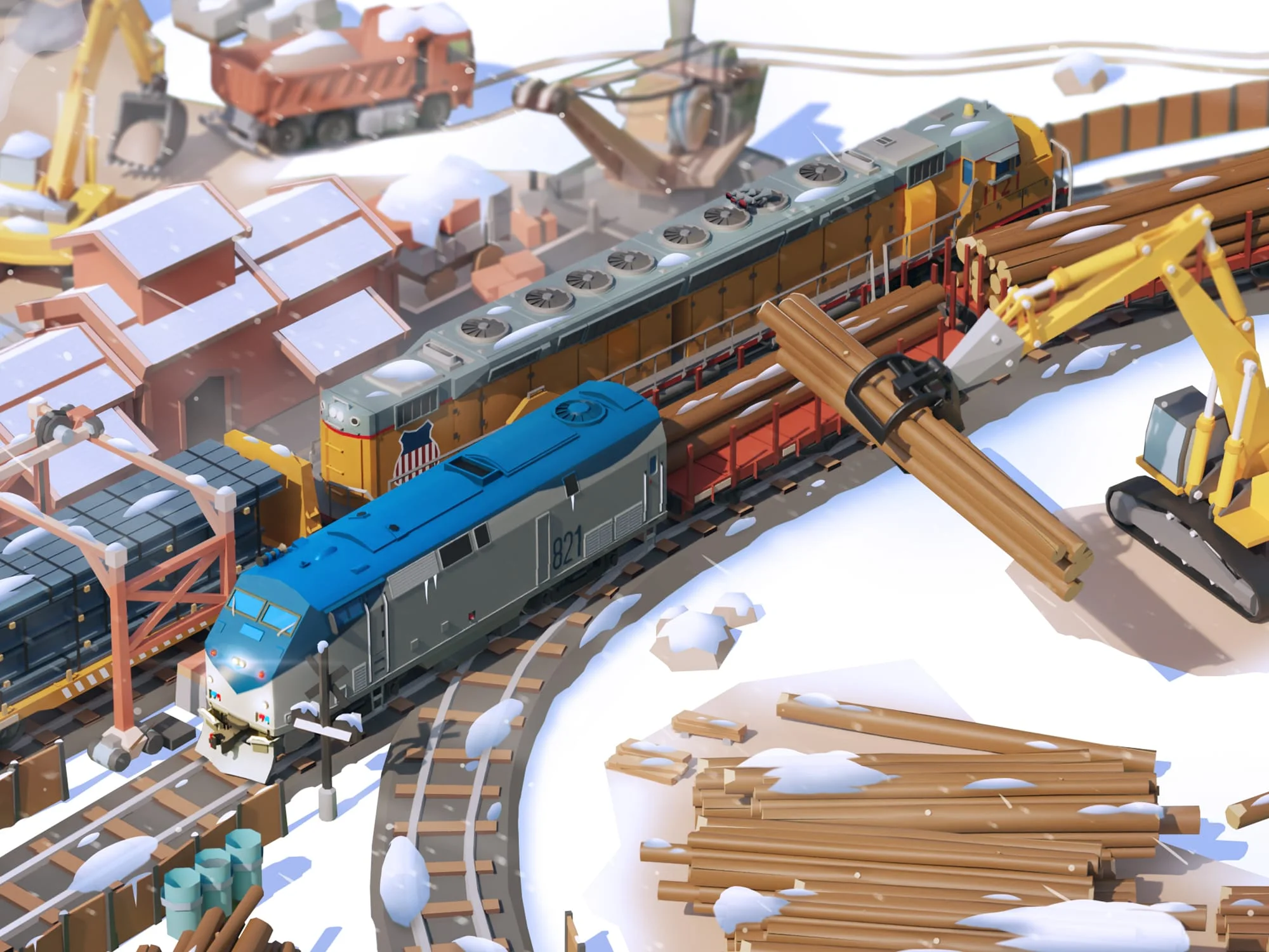 Train Station 2: Rail Tycoon Screenshot 4