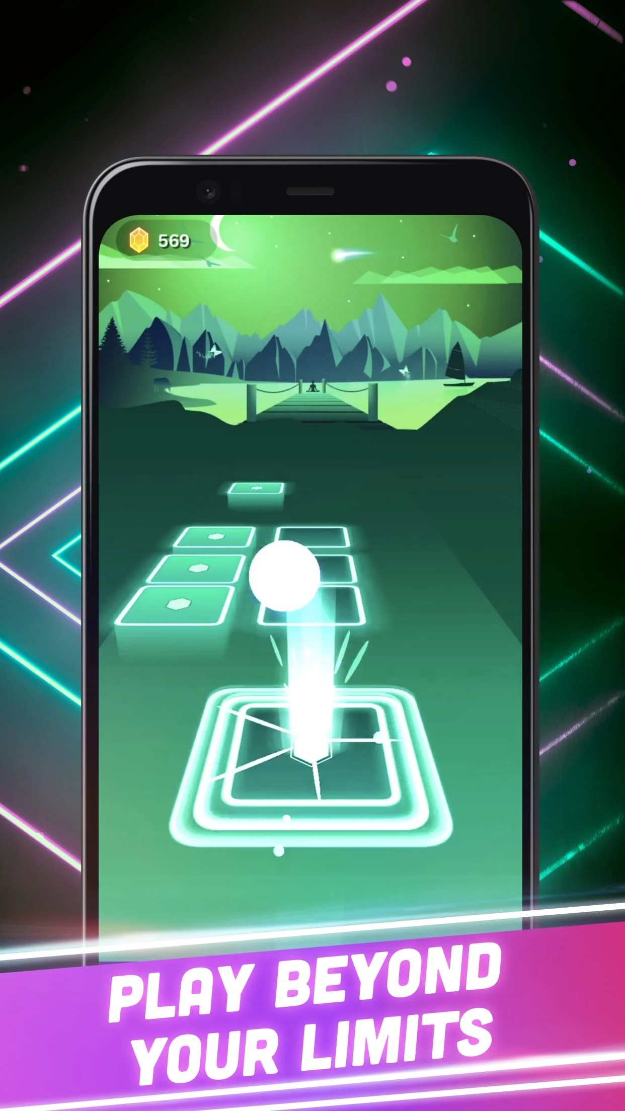 Beat Tiles 3D: Music Game Screenshot 2