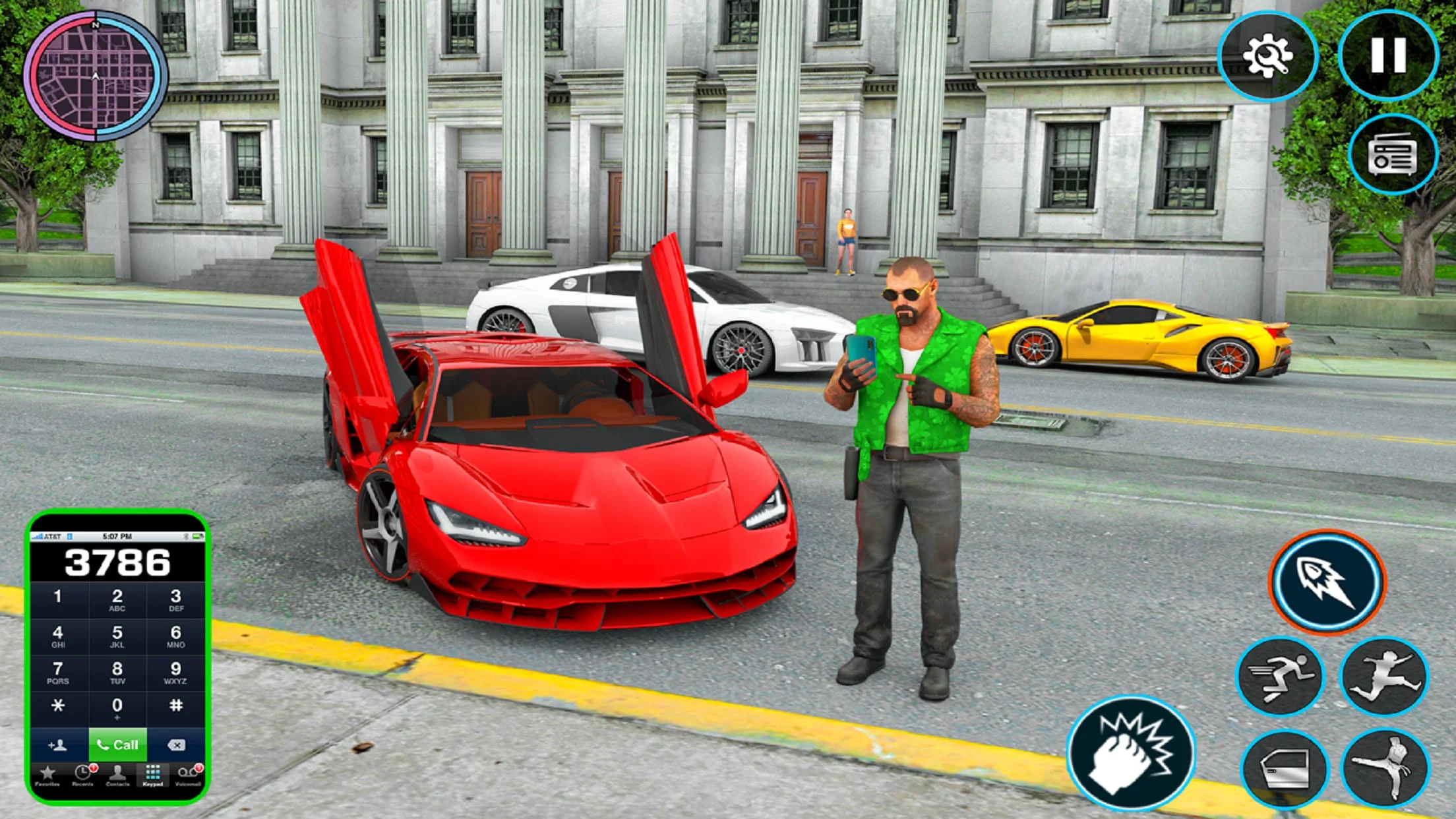 Crazy Car Transport Truck Game Screenshot 3