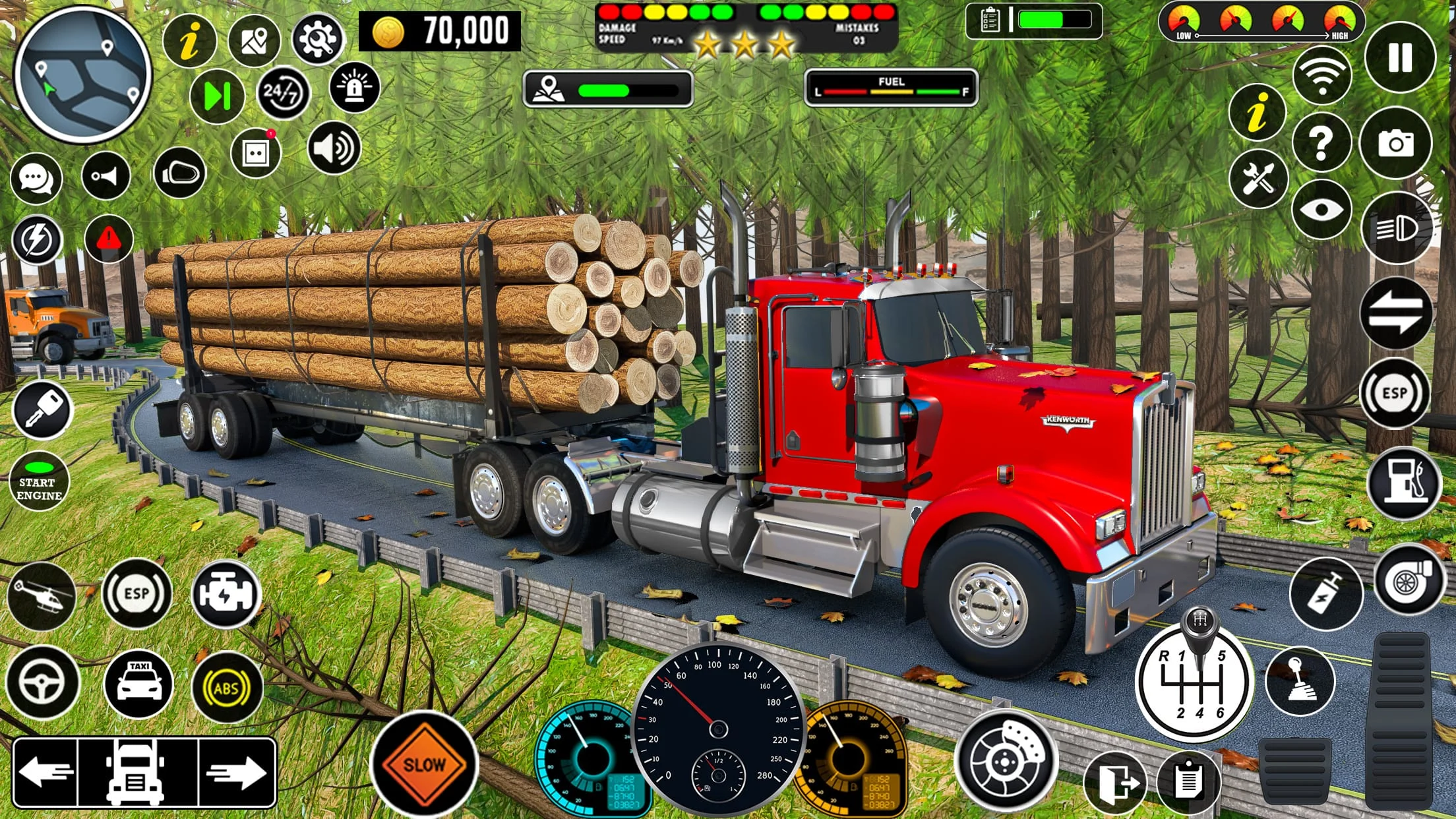 Crazy Car Transport Truck Game Screenshot 4