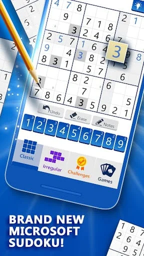 Microsoft Sudoku Screenshot 1