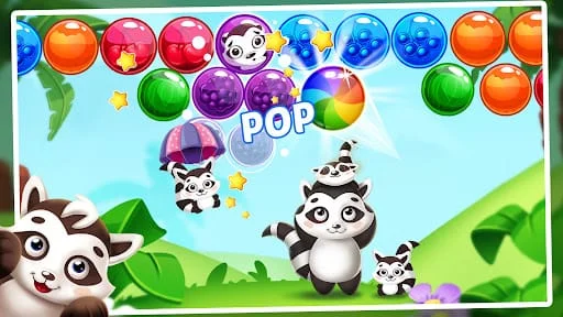 Raccoon Bubbles Screenshot 1