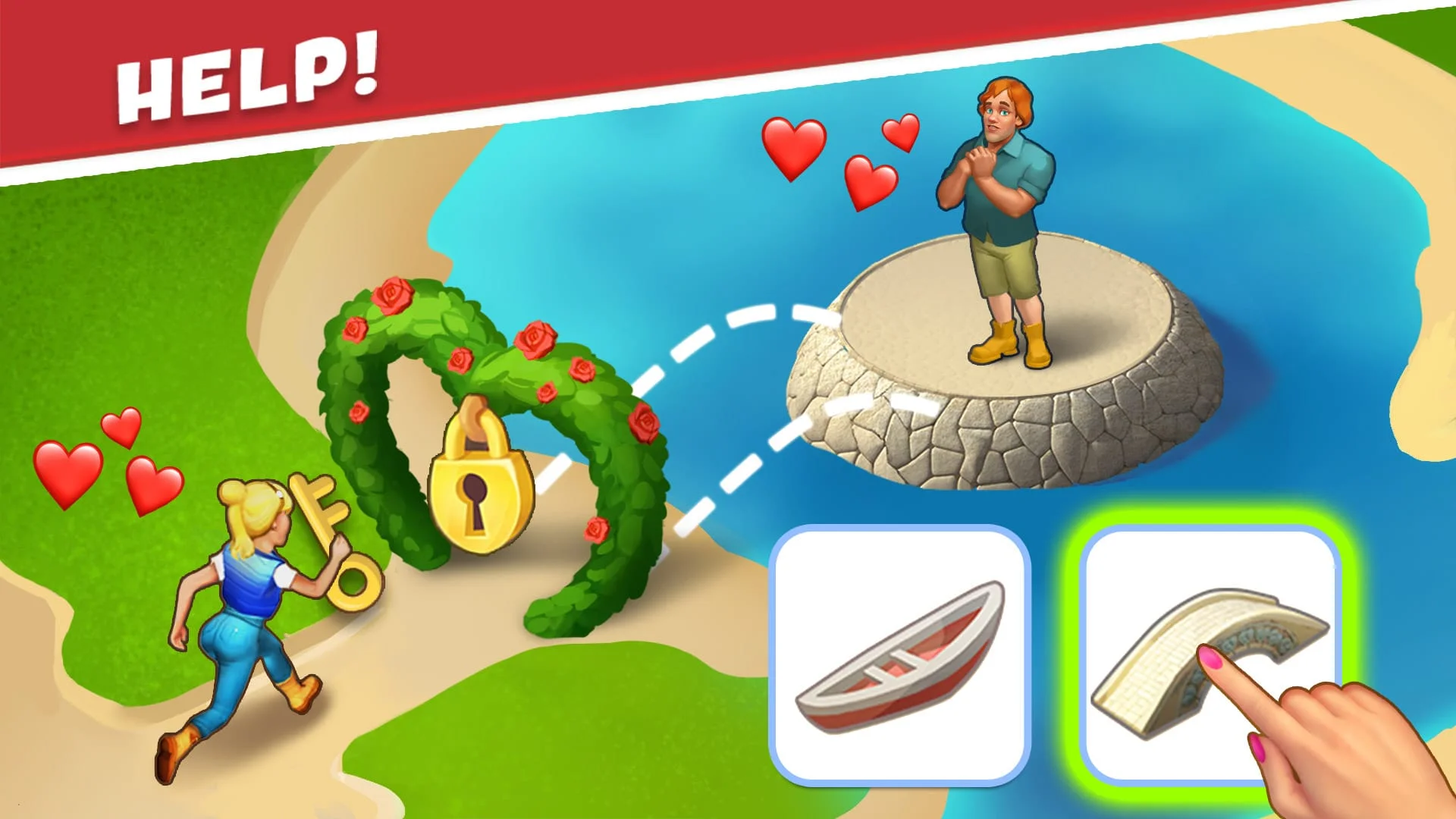 Park Town:Match 3 with a story Screenshot 4