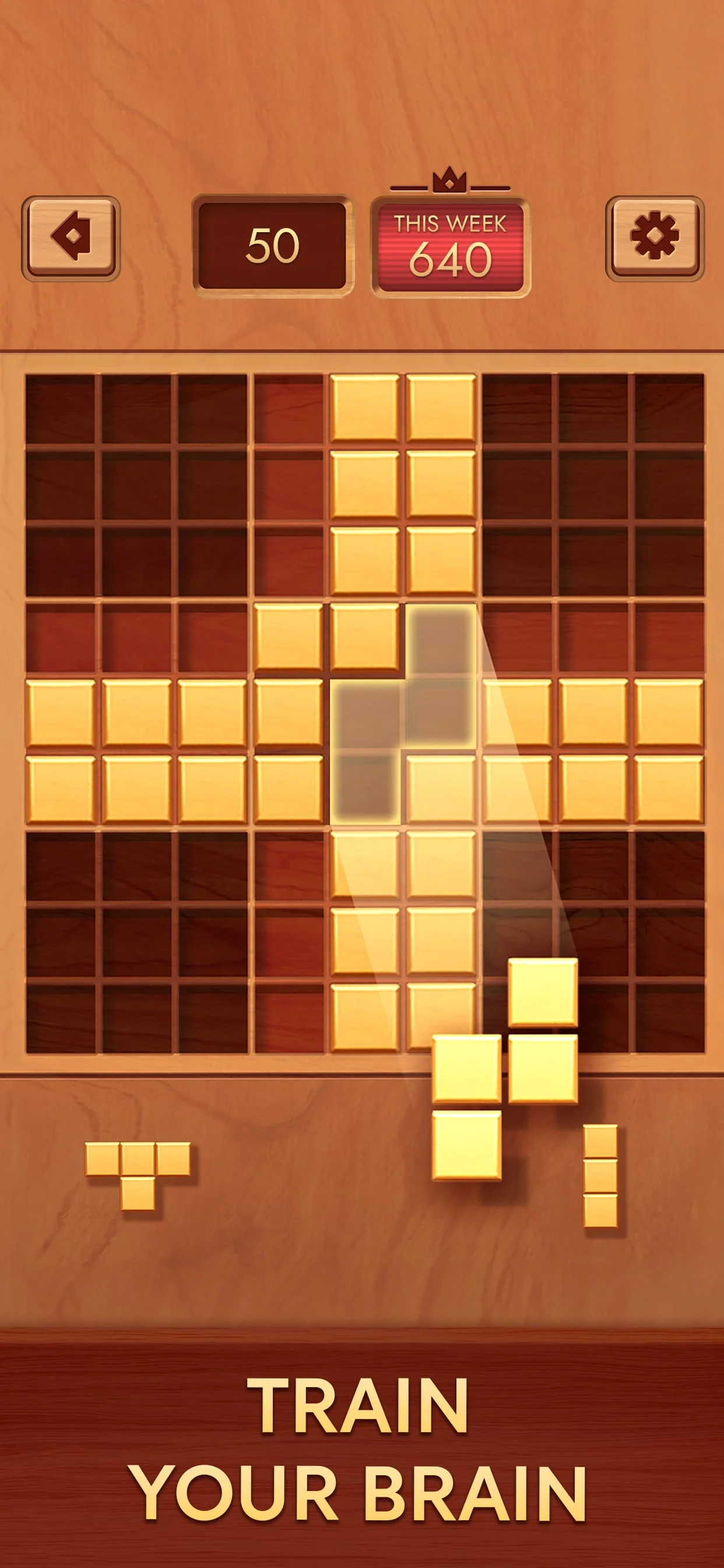 Woodoku - Wood Block Puzzle Screenshot 1