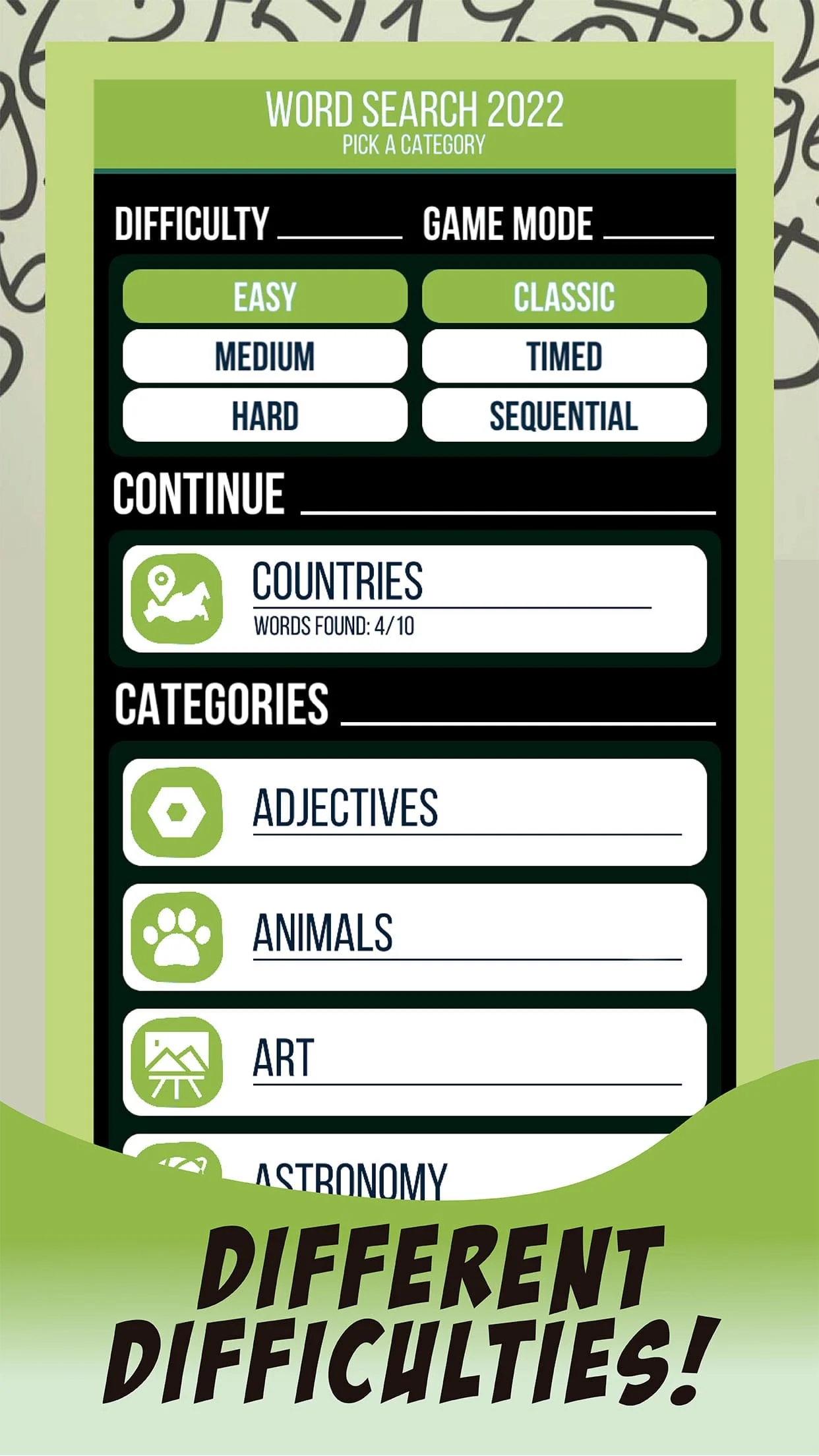 Word Search English Puzzle Screenshot 3