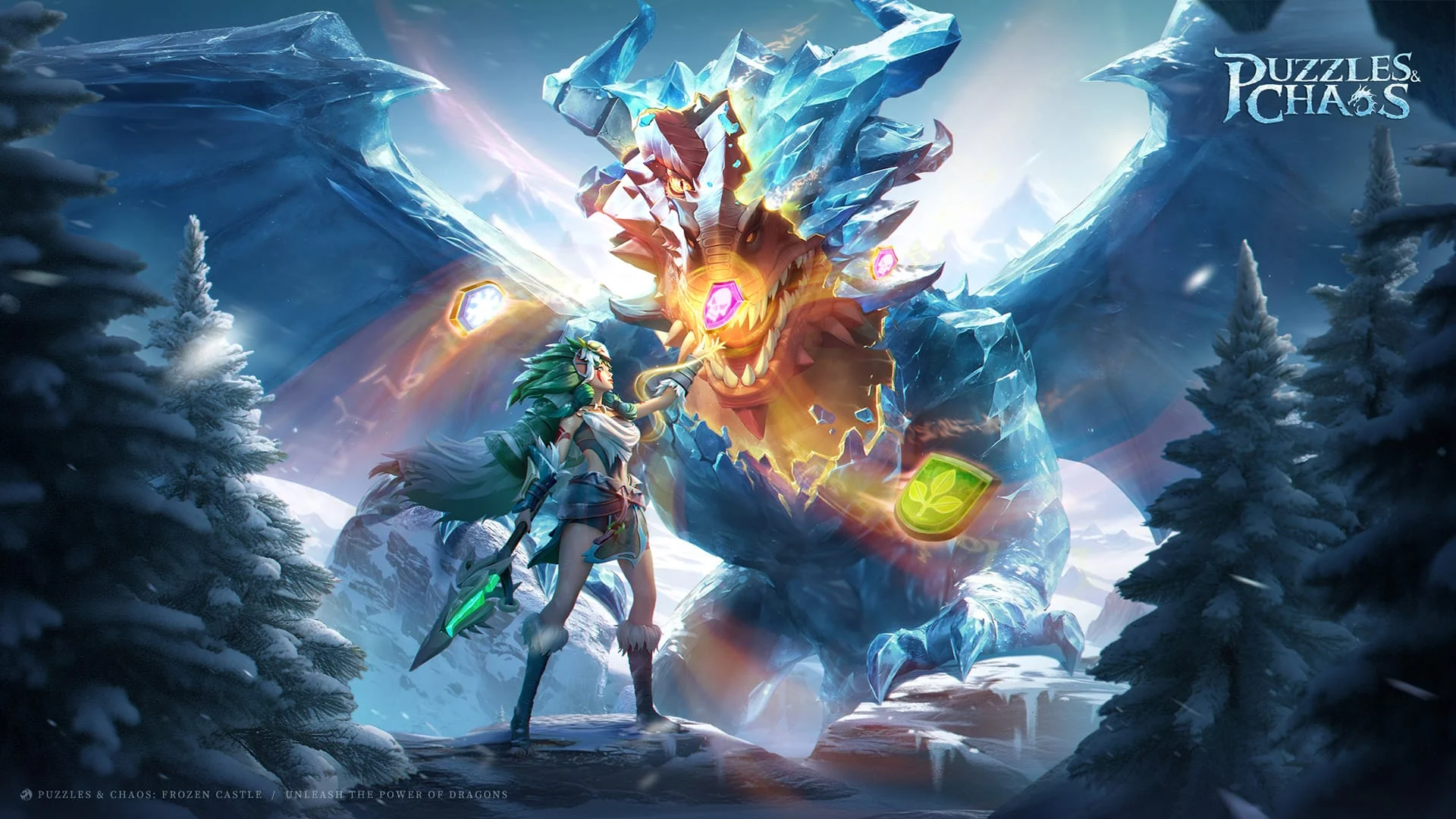 Puzzles & Chaos: Frozen Castle Screenshot 1