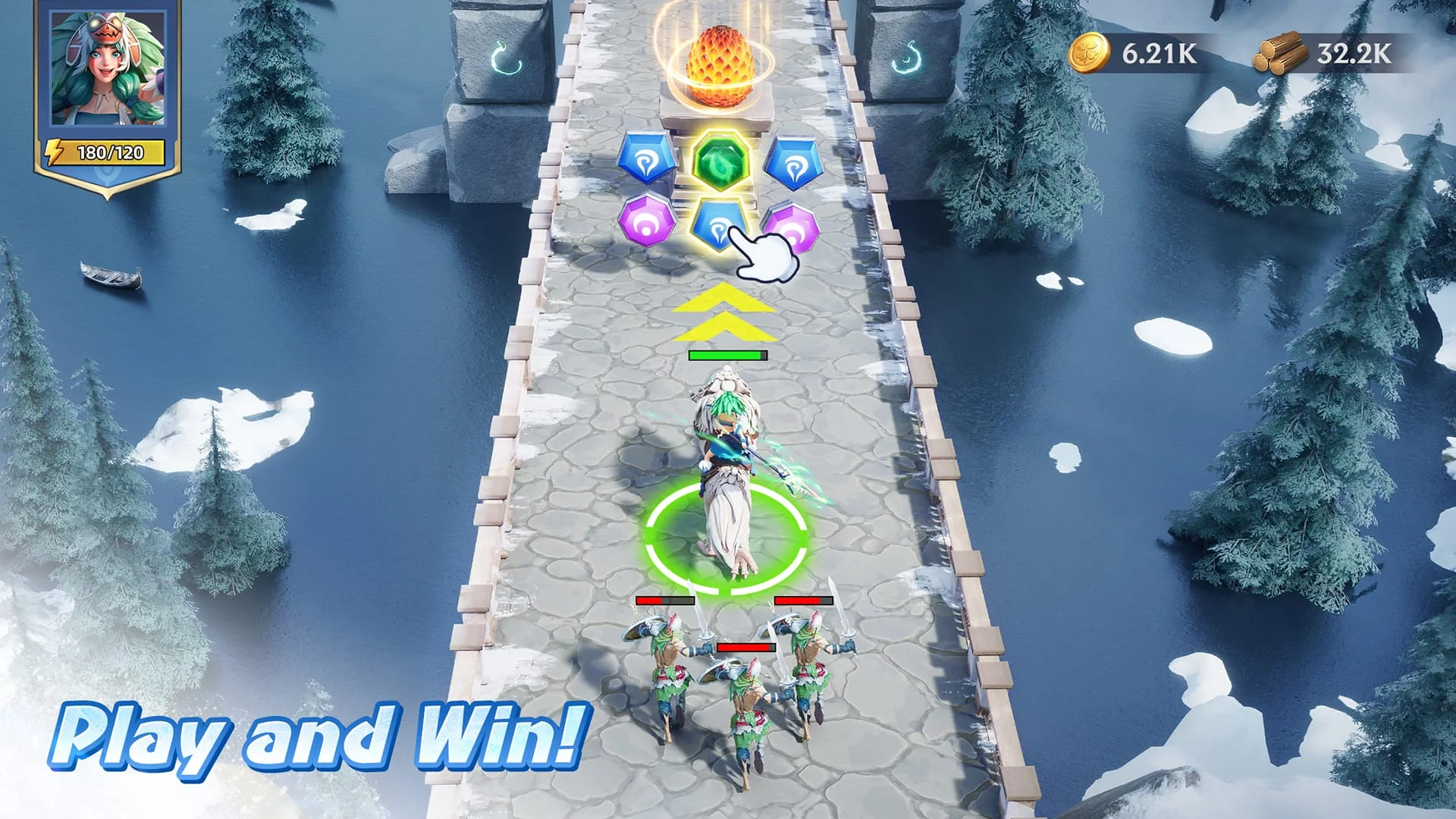 Puzzles & Chaos: Frozen Castle Screenshot 2