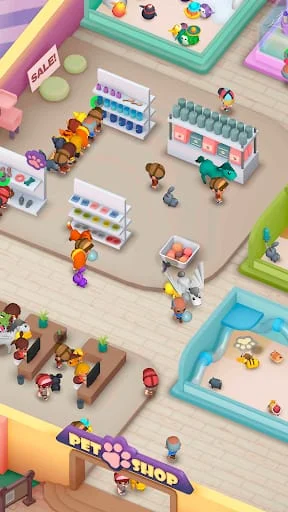 Idle Pet Shop -  Animal Game Screenshot 1