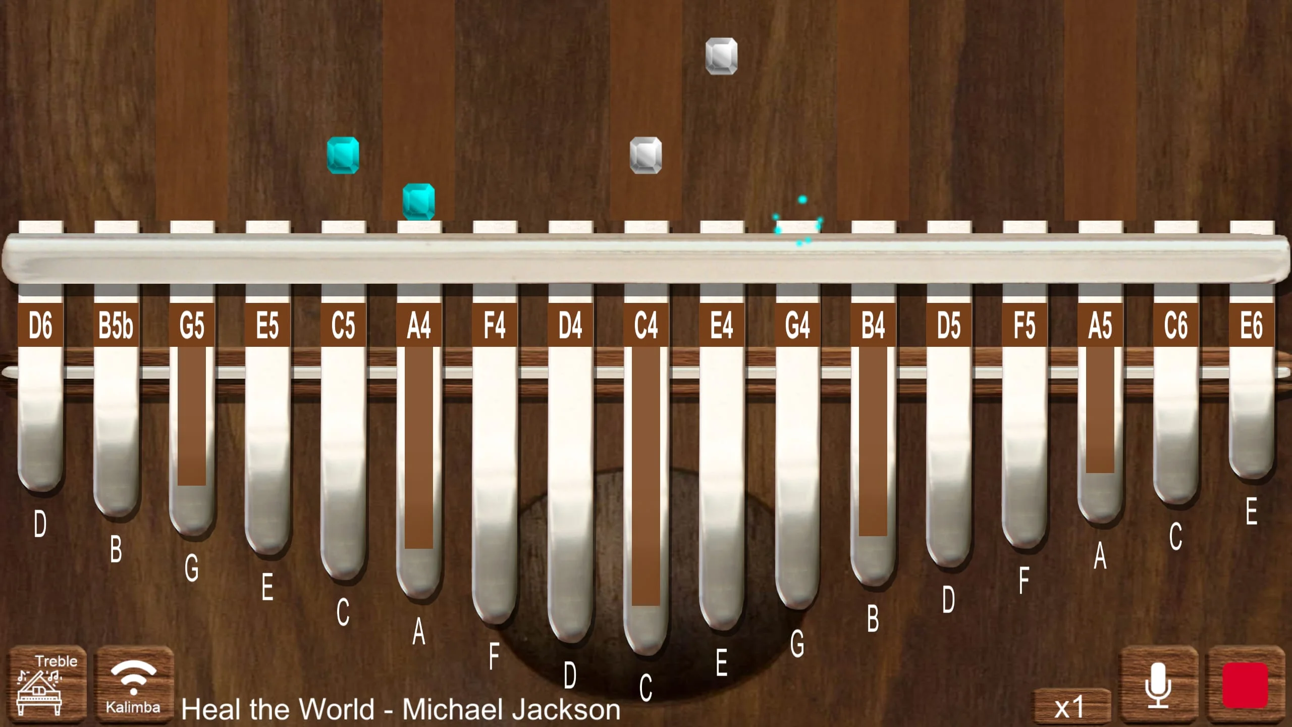 Kalimba Real Screenshot 2
