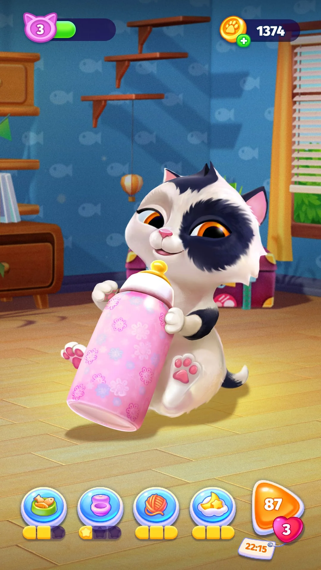 My Cat - Virtual pet simulator Screenshot 2