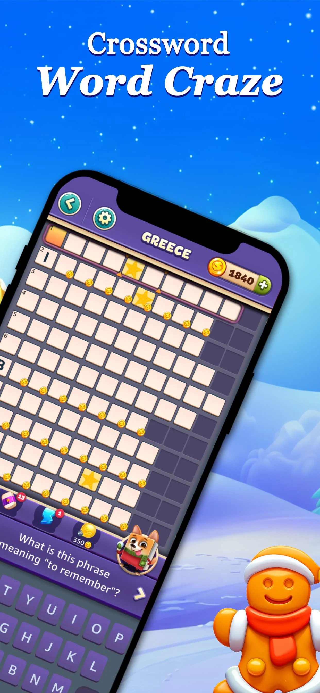 Word Craze - Trivia Crossword Screenshot 1