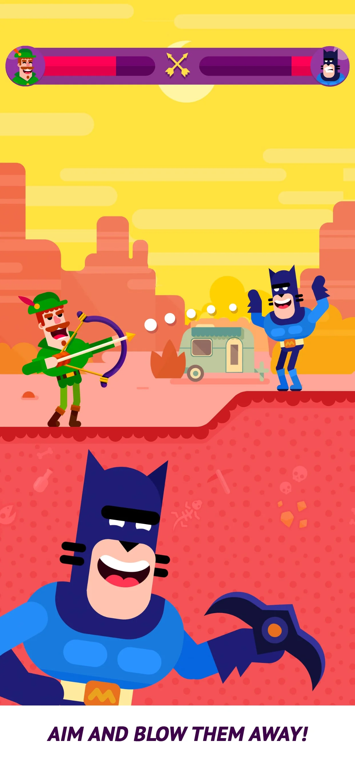 Ultimate Bowmasters Screenshot 1