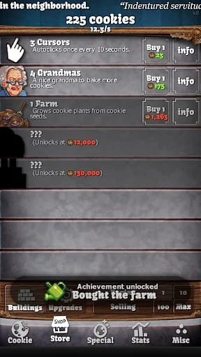 Cookie Clicker Screenshot 2