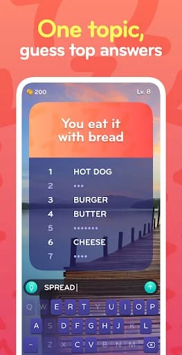 Top 7 - family word game Screenshot 1