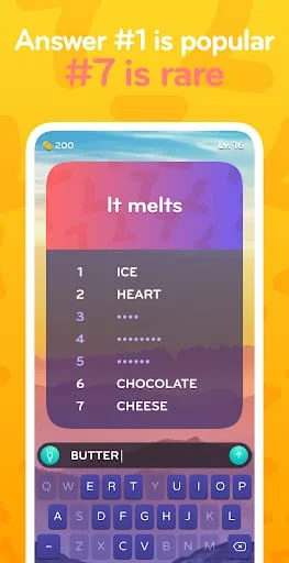 Top 7 - family word game Screenshot 2