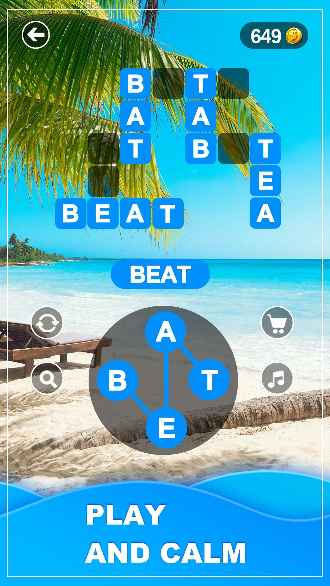 Word Calm - Scape puzzle game Screenshot 2