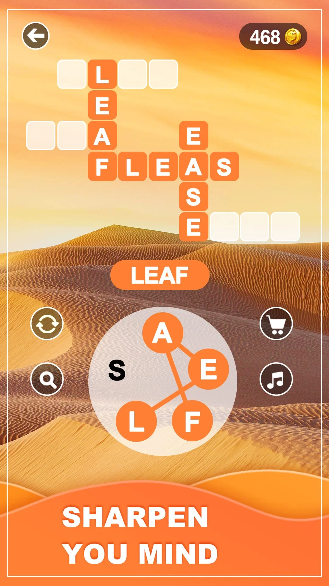 Word Calm - Scape puzzle game Screenshot 3