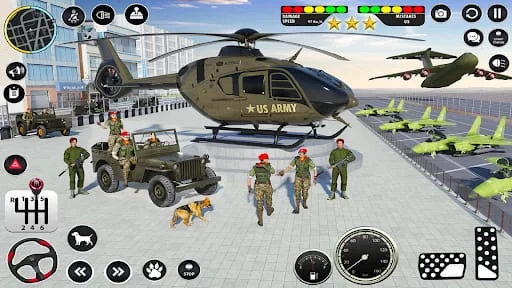 Army Vehicle Transport Truck Screenshot 2