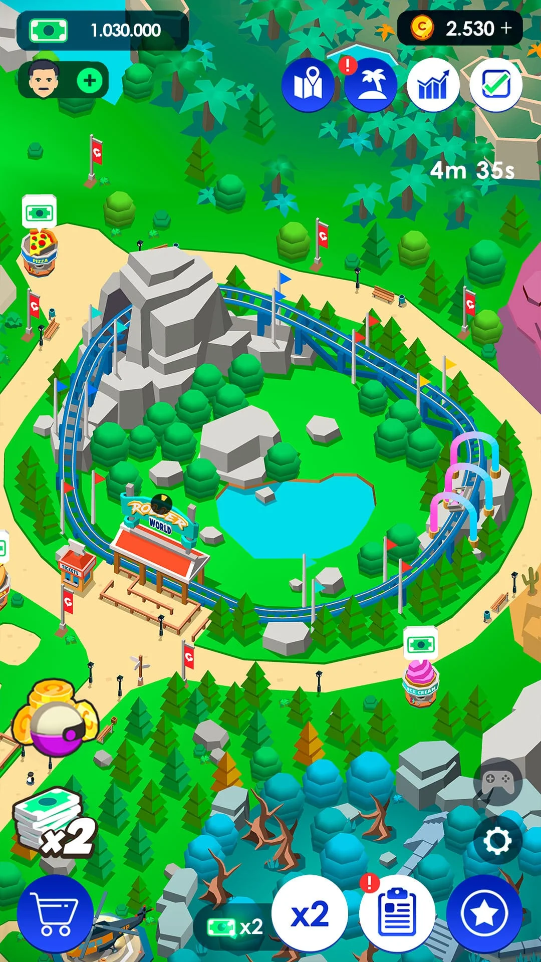 Idle Theme Park Tycoon Screenshot 4