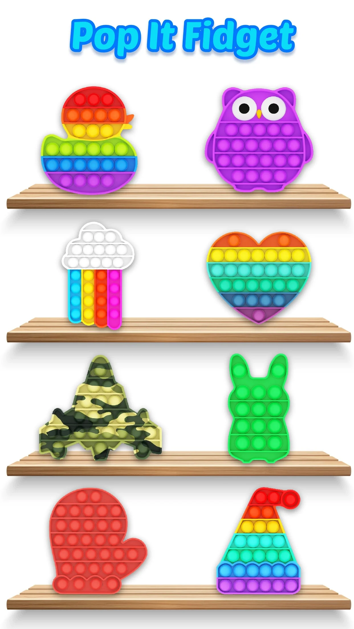 Pop It Fidget 3D Screenshot 1