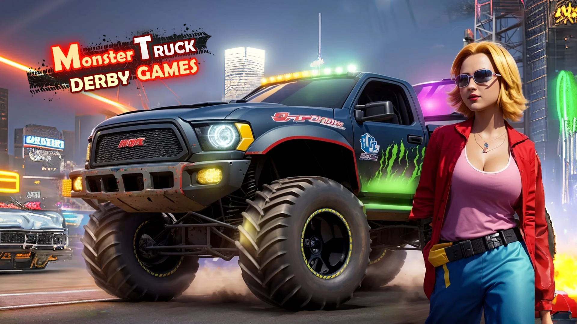 Monster Truck Demolition Derby Screenshot 2