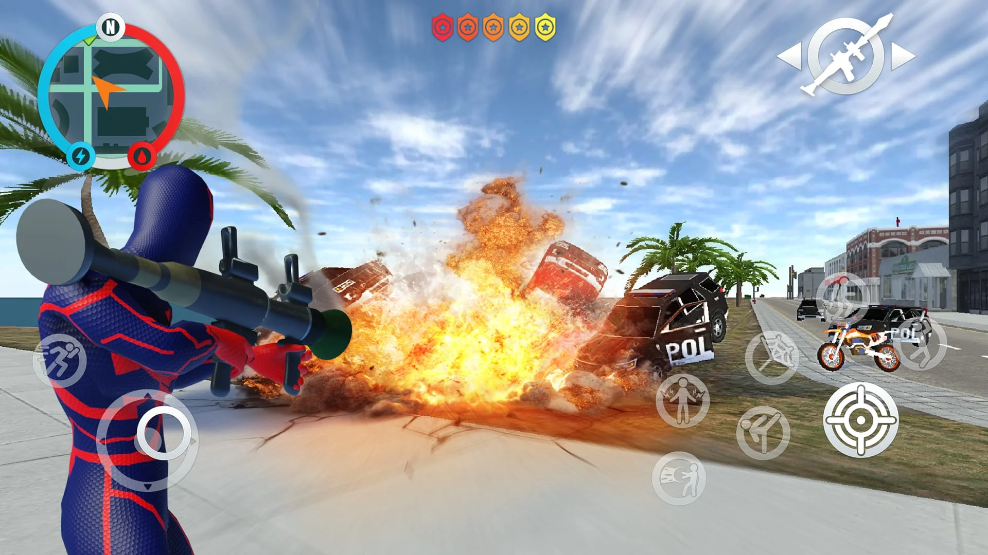 Gangster City: Hero vs Monster Screenshot 2