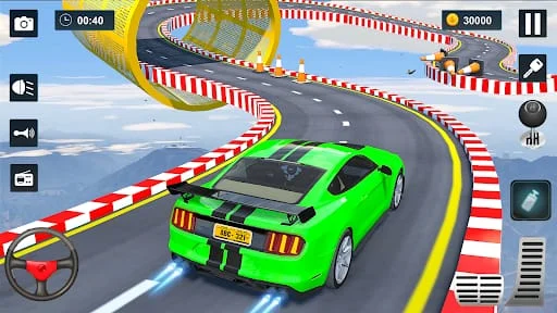 Crazy Car Stunt: Car Games 3D Screenshot 1