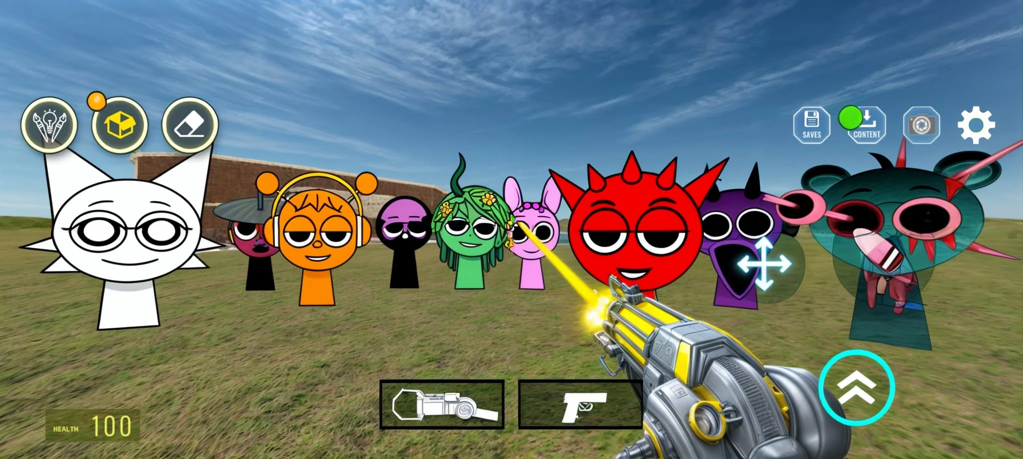 Nextbots In Playground mod Screenshot 1