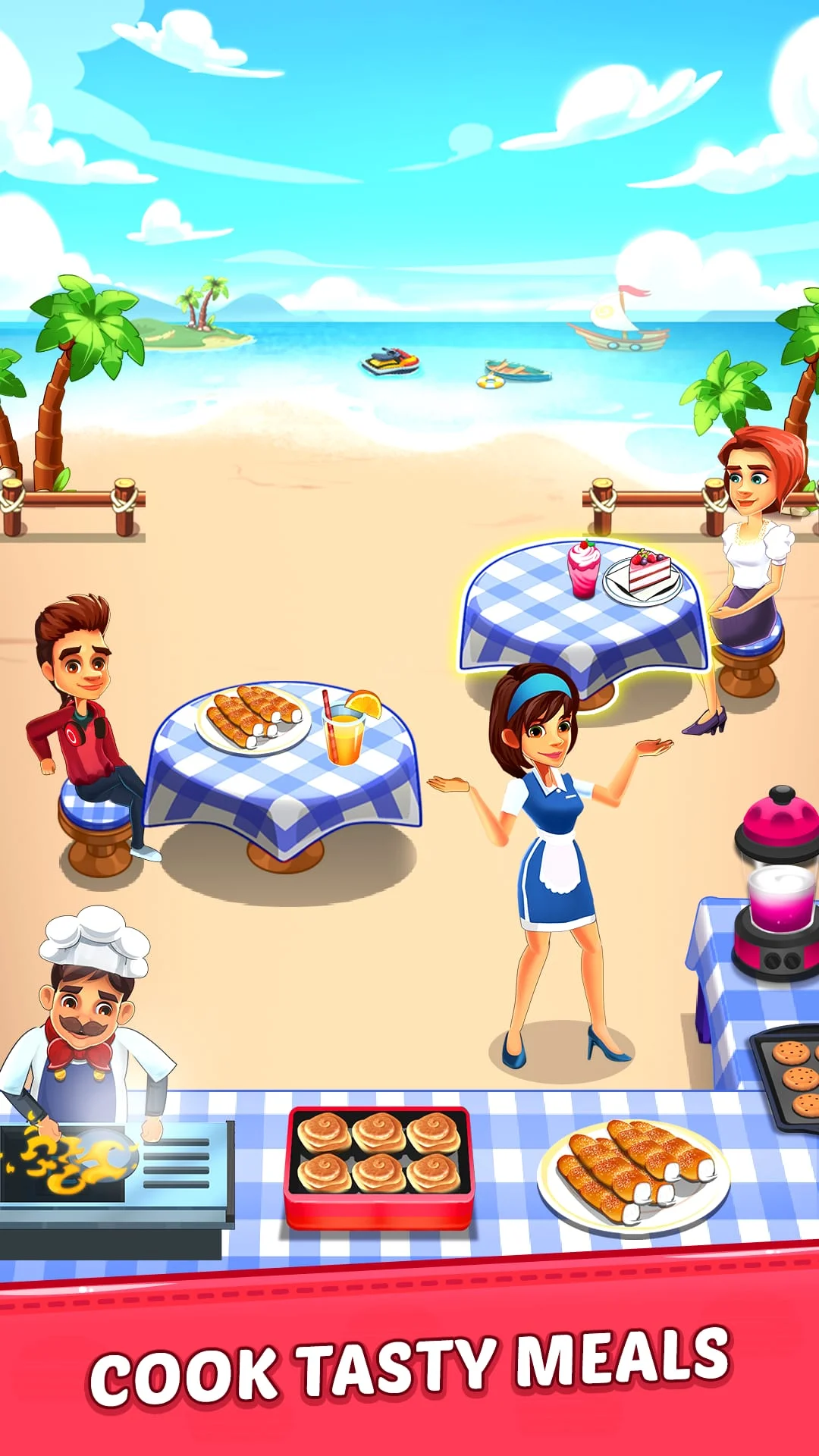 Cooking Cafe - Food Chef Screenshot 1