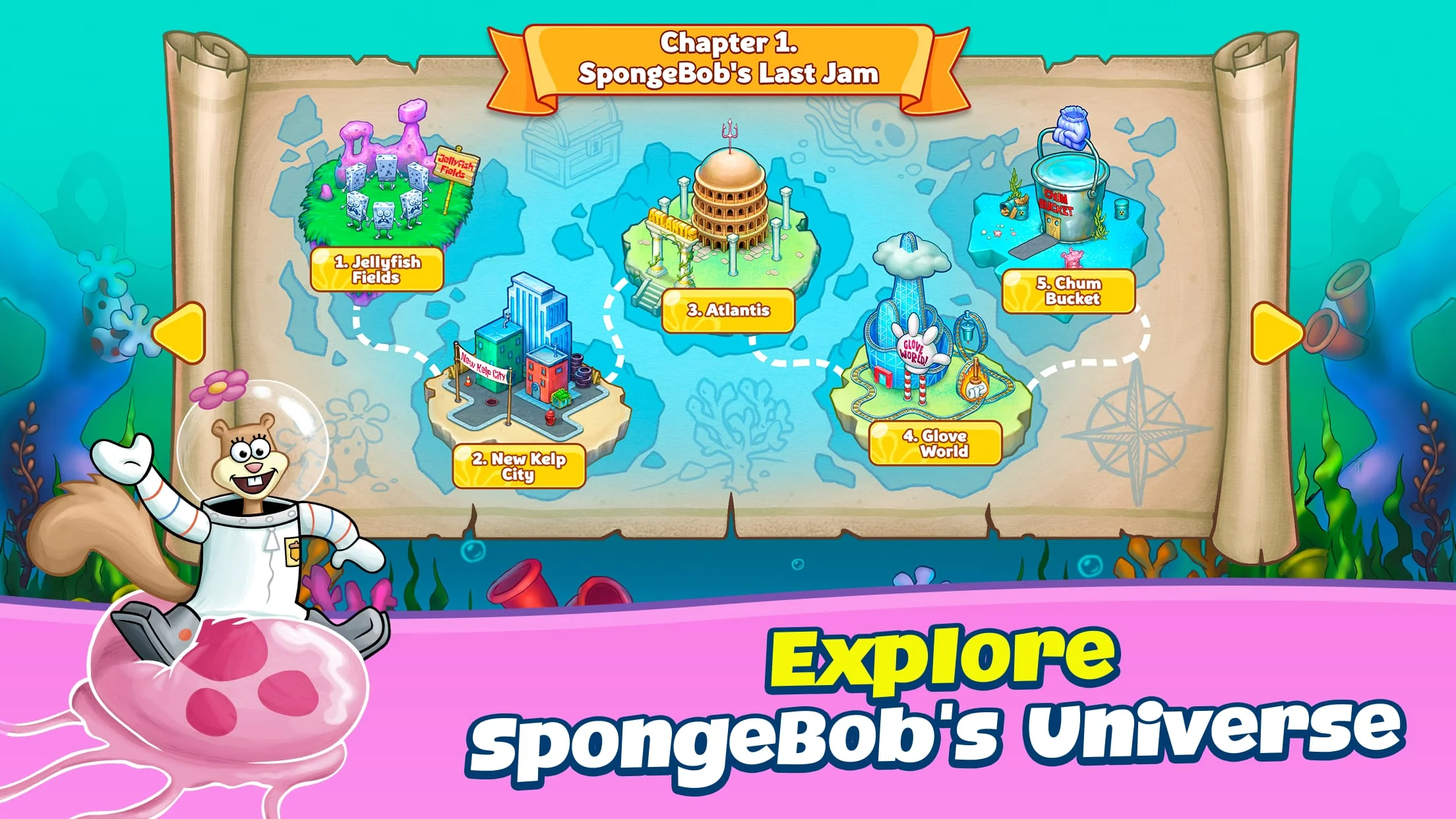 SpongeBob Adventures: In A Jam Screenshot 3