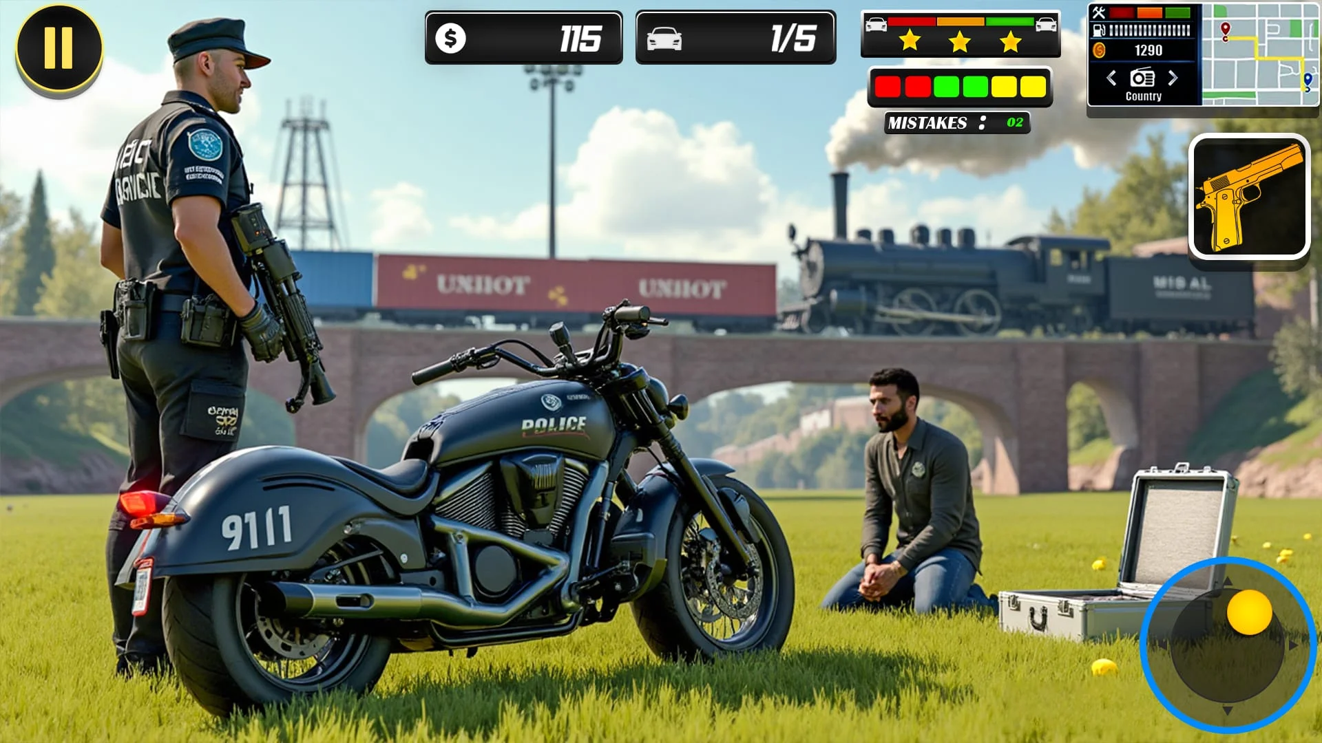 Police Moto Bike Chase Crime Screenshot 1