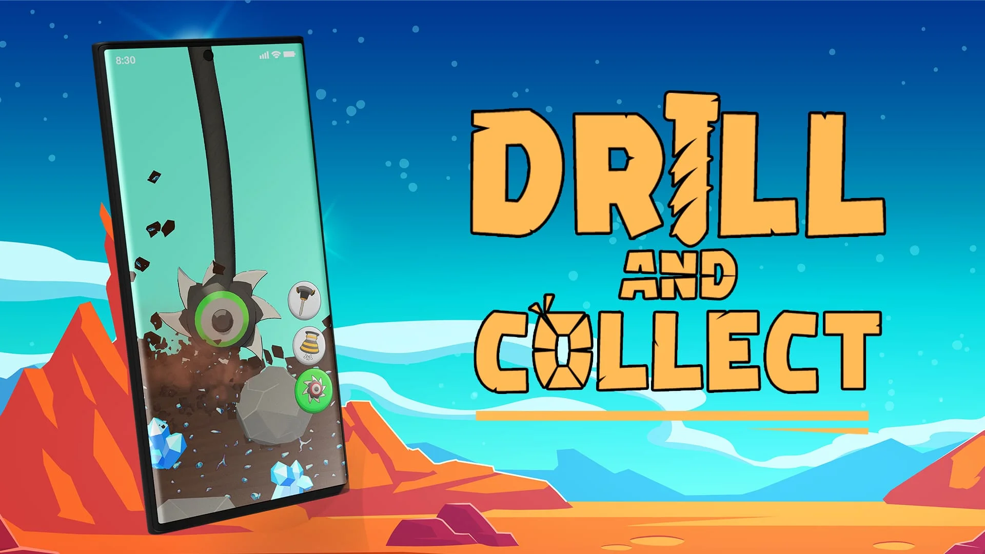 Idle Mine Dig: Drill & Collect Screenshot 3