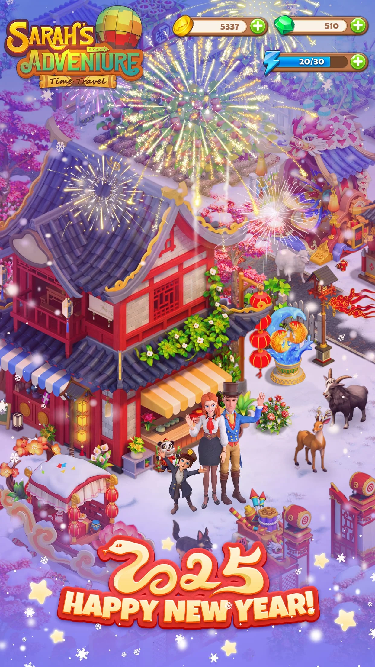 Sarah's Adventure: Time Travel Screenshot 1