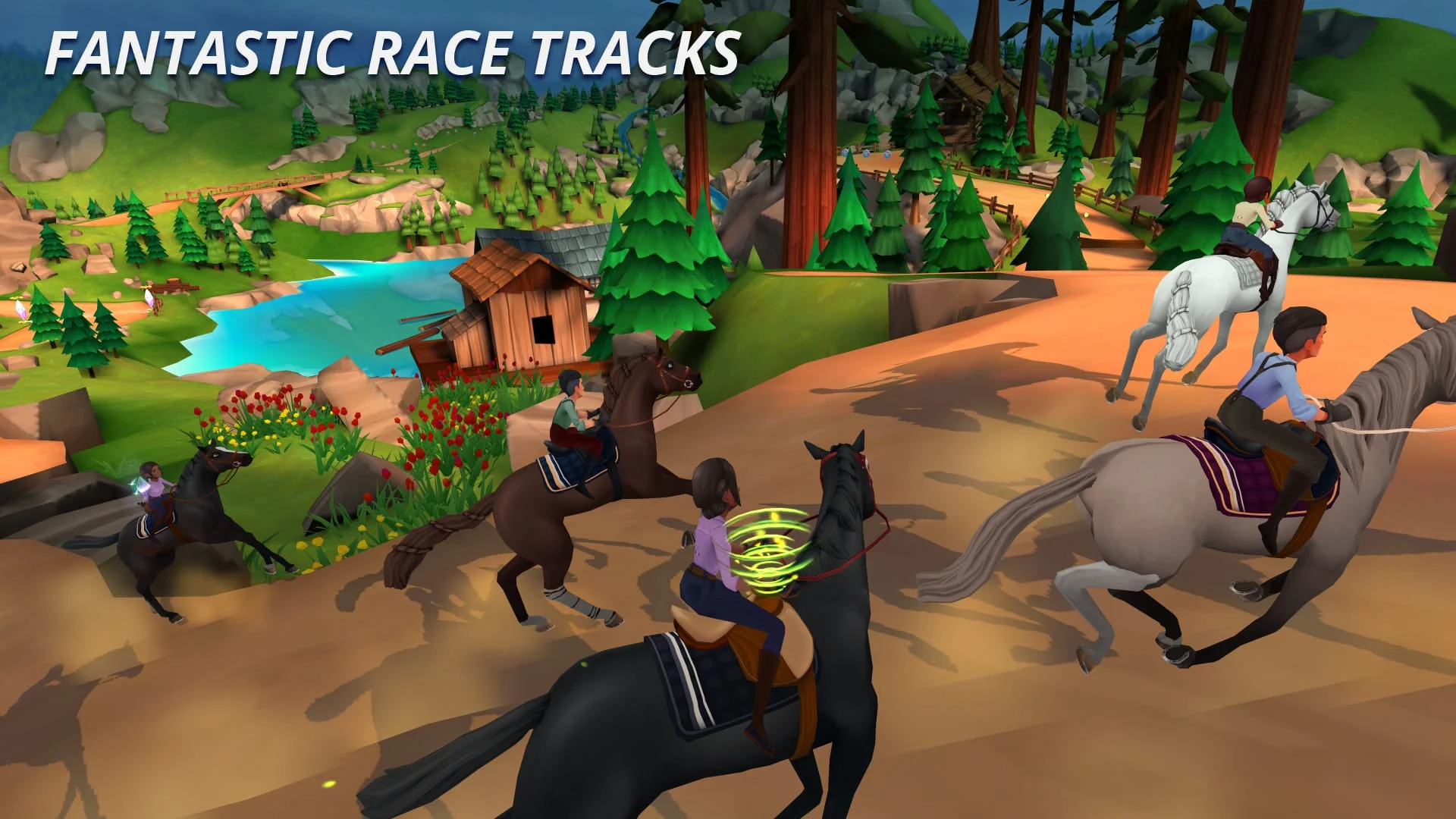 Wildshade: Fantasy Horse Races Screenshot 1