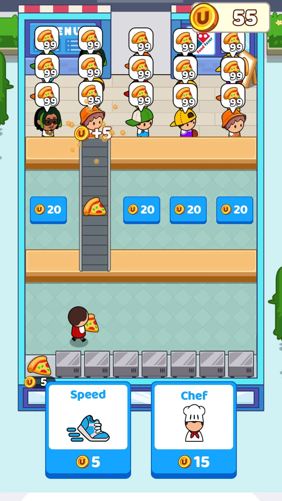 Food Fever: Idle Restaurant Screenshot 2