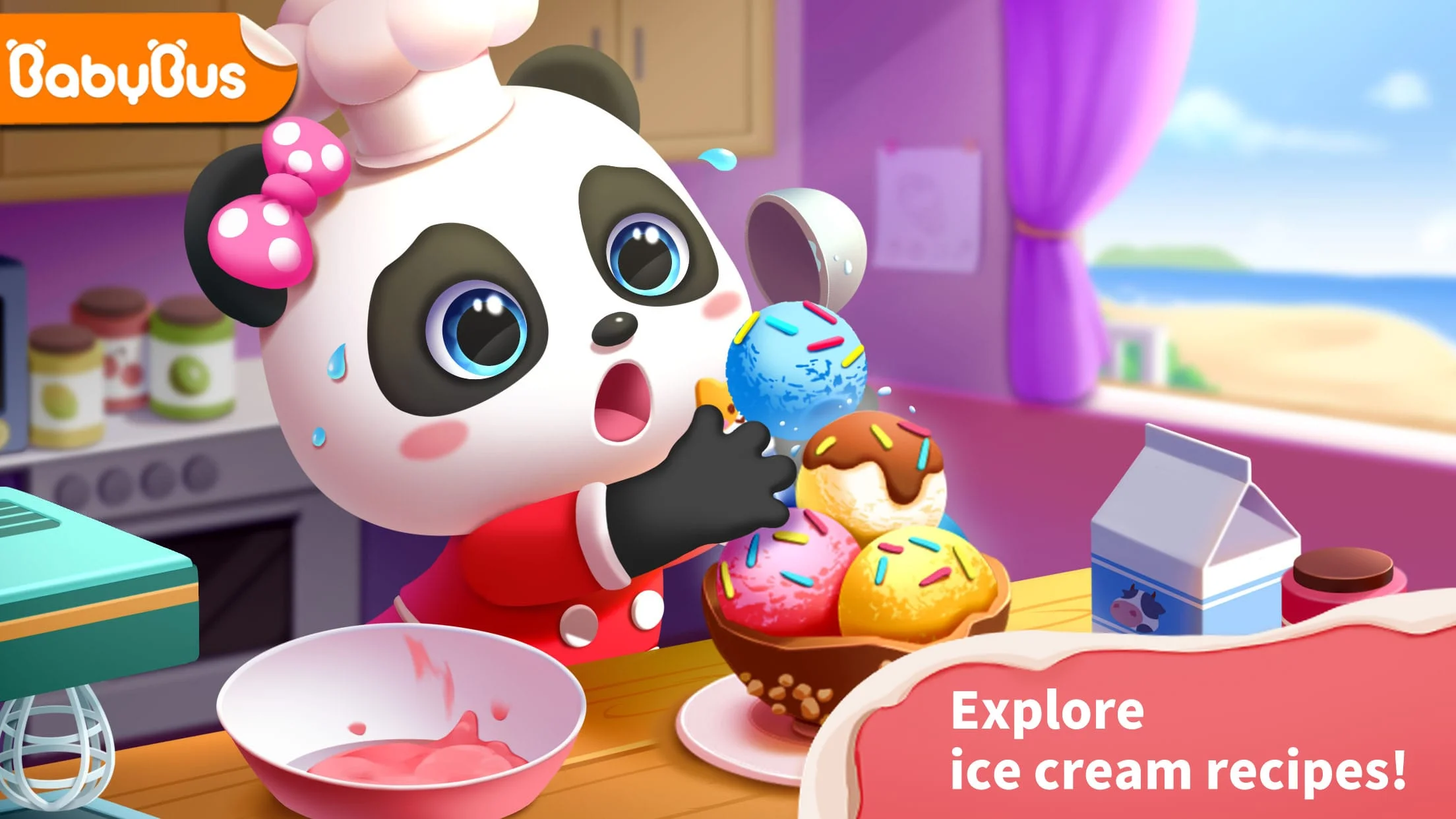 Baby Panda’s Ice Cream Shop Screenshot 1