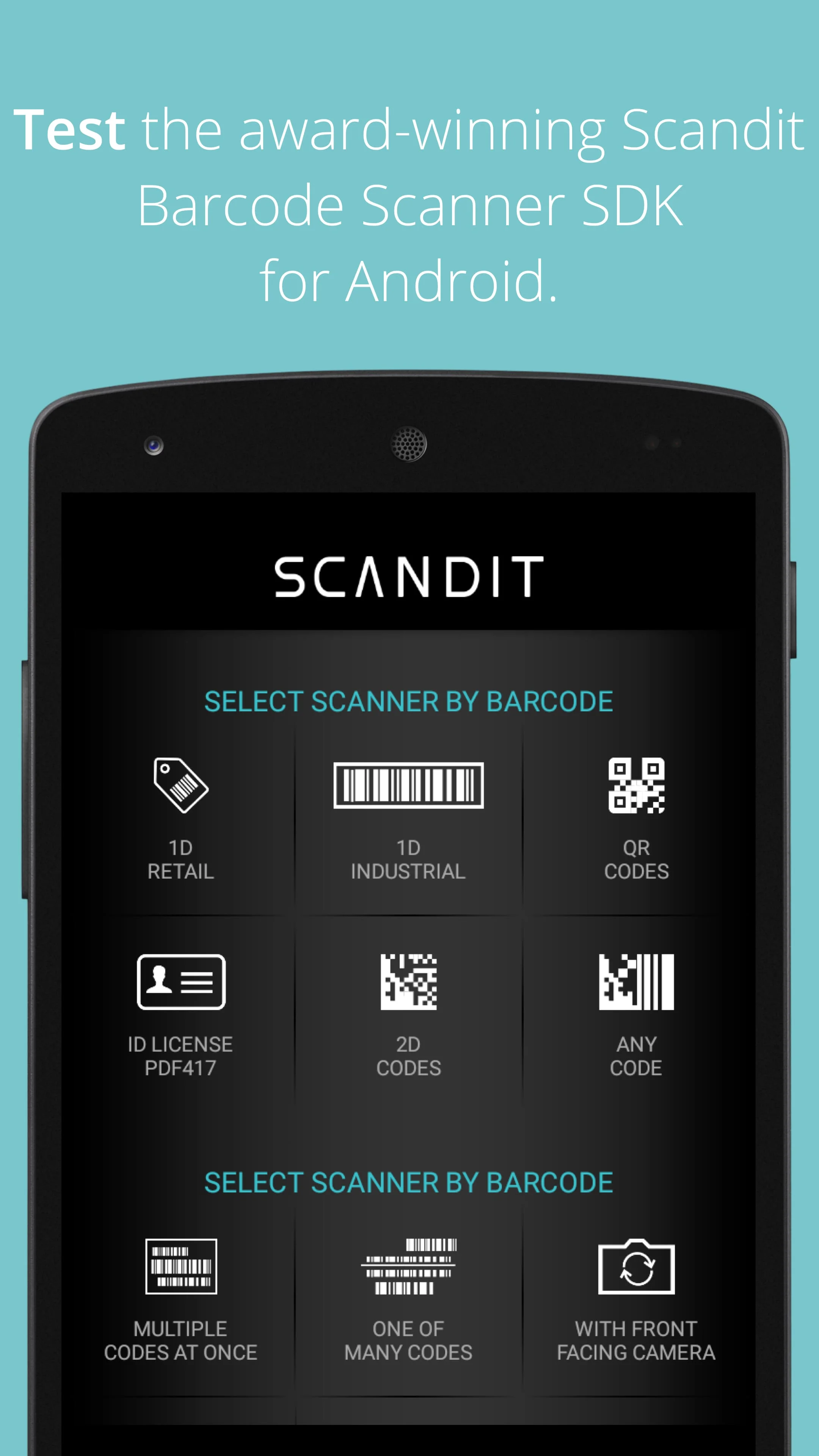 Scandit SDK Showcase Screenshot 1