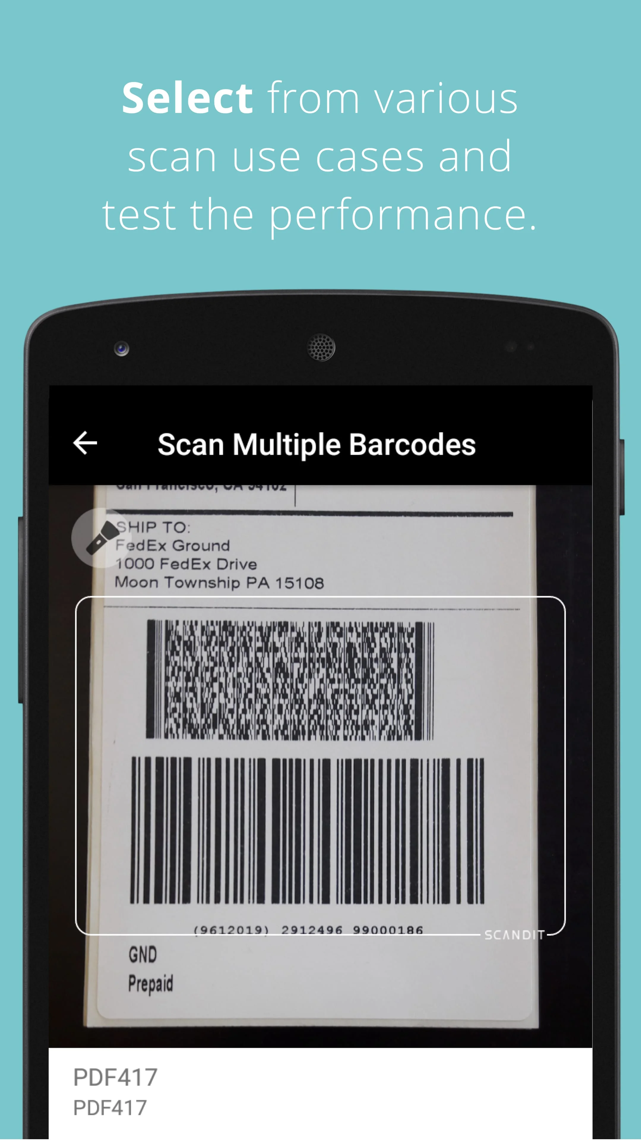 Scandit SDK Showcase Screenshot 4