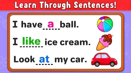 Learn to Read: Kids Games Screenshot 2