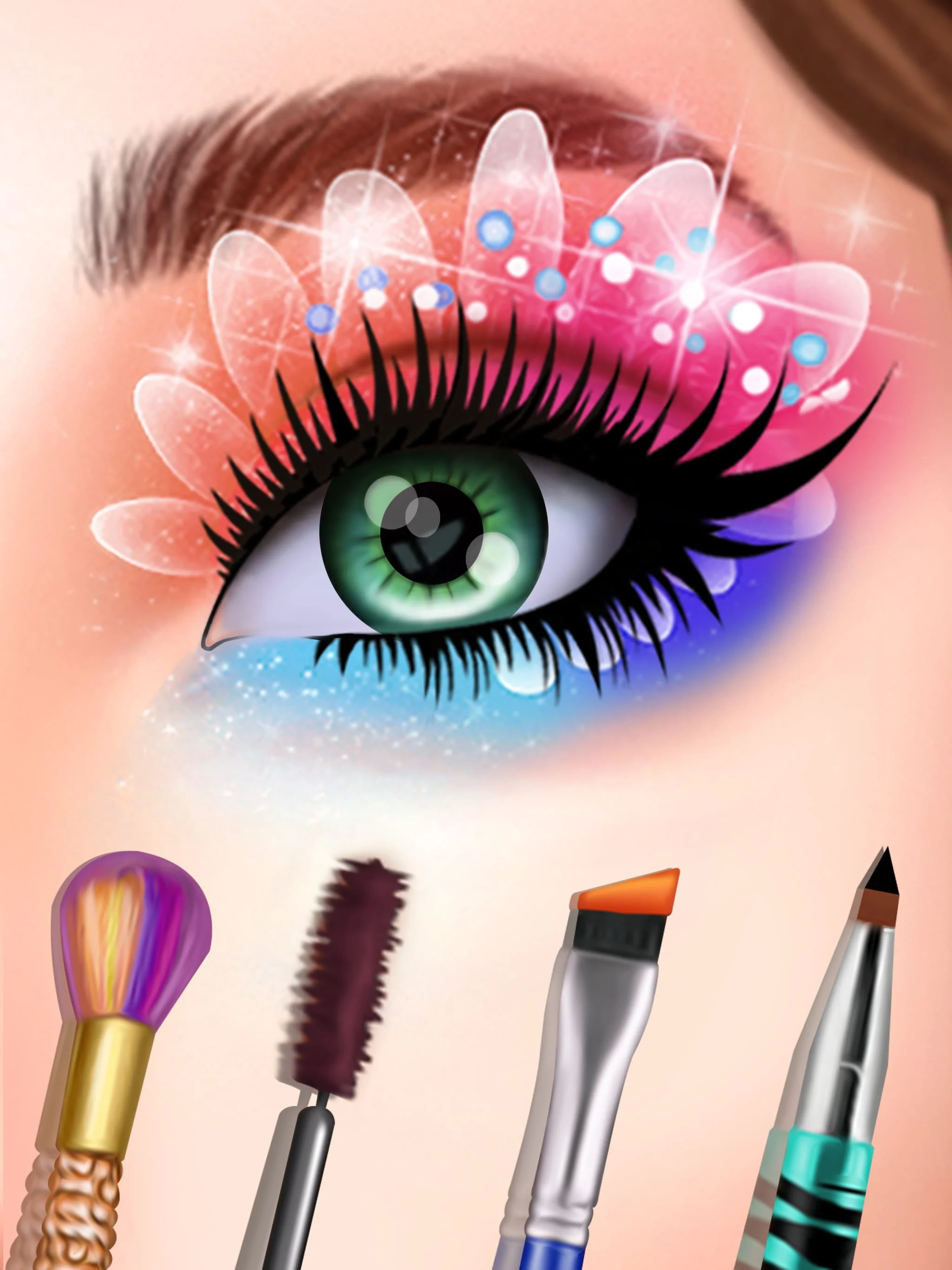 Eye Art: Beauty Makeup Artist Screenshot 1