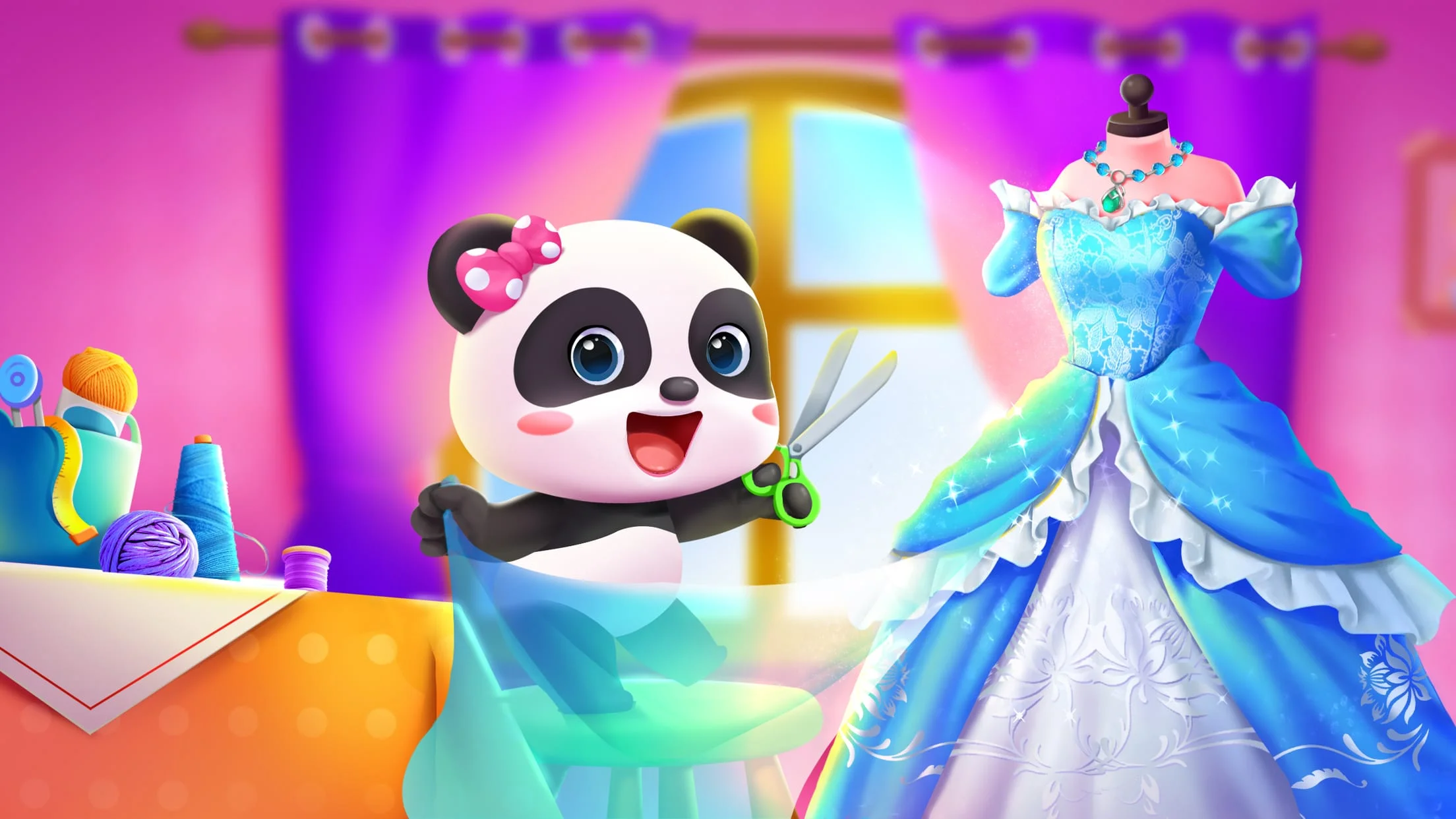 Baby Panda's Fashion Dress Up Screenshot 1