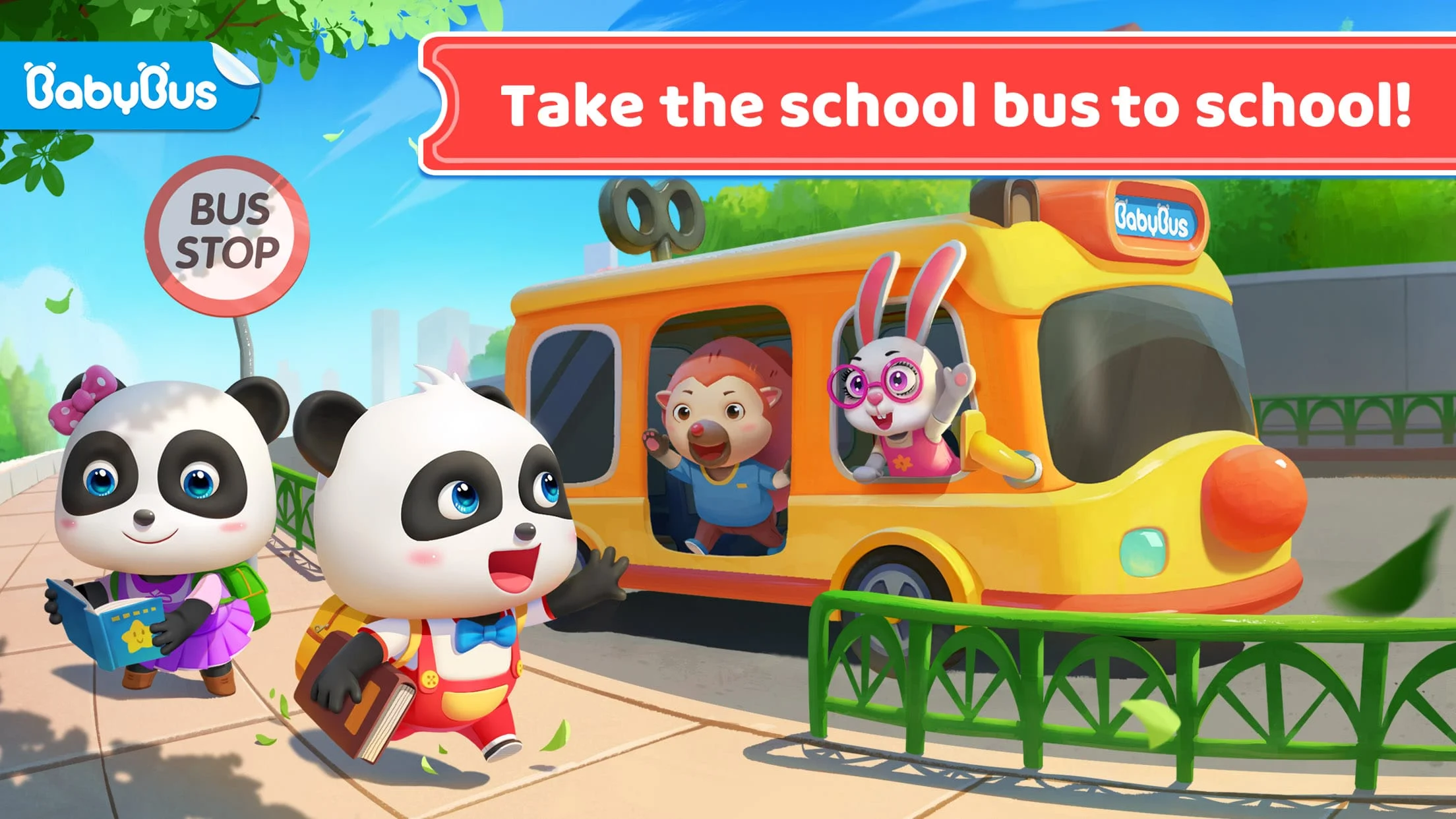 Baby Panda's School Bus Screenshot 1